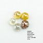 2.64 CT Natural Loose Multicolor Rose Cut Diamond For Making Wedding Jewelry