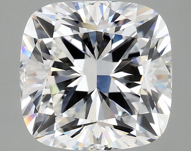 3 Carat Cushion Cut Lab Created Diamond For Engagement Ring | D Color, VVS2 Clarity