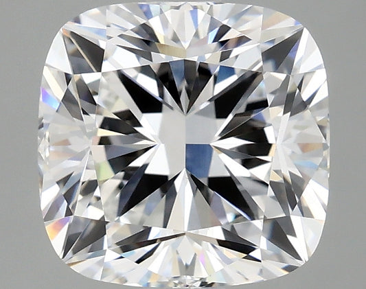 3 Carat Cushion Cut Lab Created Diamond For Engagement Ring | D Color, VVS2 Clarity