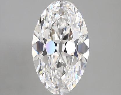 3 CT Oval Old Mine Cut Lab Grown Diamond for Engagement Ring or Custom Jewelry