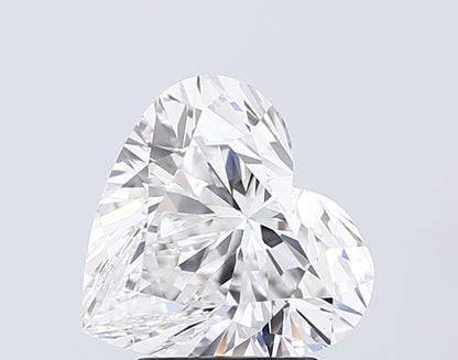 3 CT Heart Shape Lab Grown Diamond | D Color, VVS1 Clarity | IGI Certified