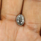 2.76 CT Natural Grey Galaxy Oval Shape Salt And Pepper Diamond For Her