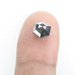 2.26 CT Natural Grey Galaxy Hexagon Shape Salt And Pepper Diamond For Her