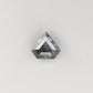 0.75 CT Natural Grey Galaxy Geometric Diamond Shape Salt And Pepper Diamond For Her