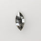 0.77 CT Natural Grey Galaxy Marquise Shape Salt And Pepper Diamond For Her
