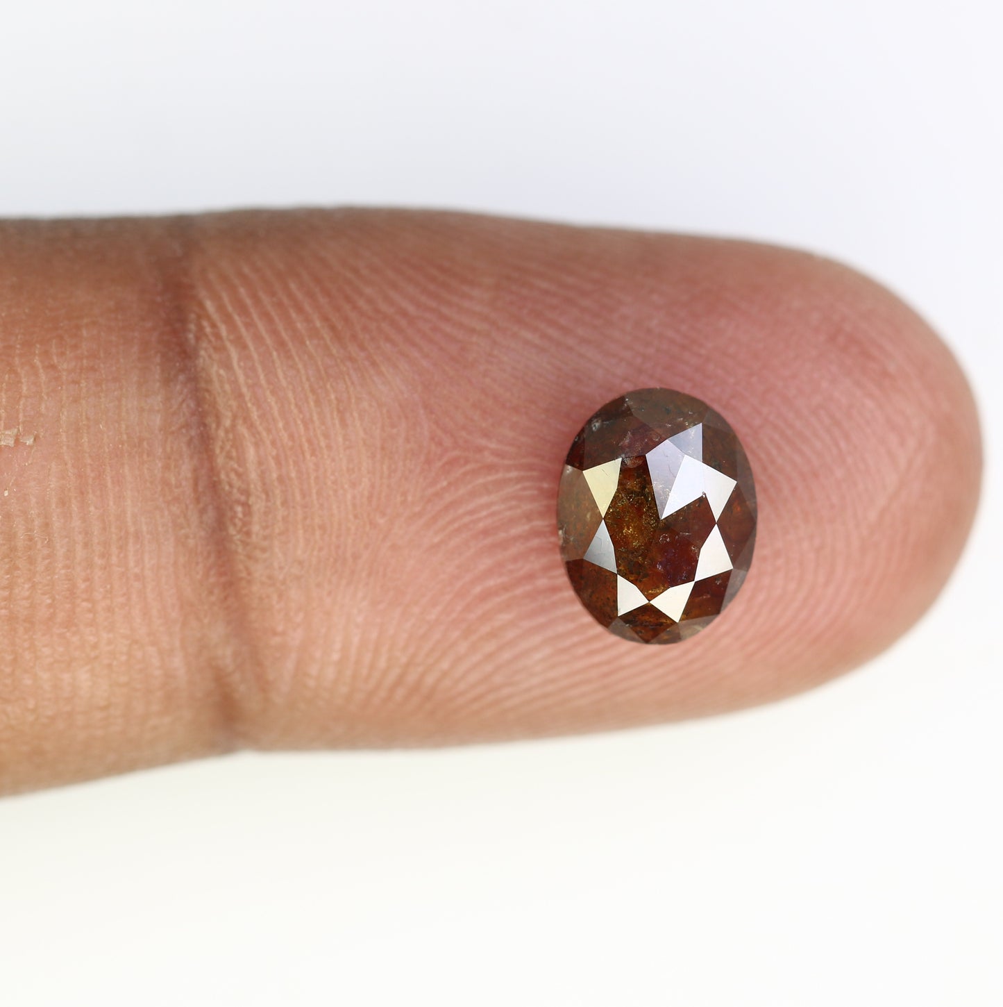 1.70 CT Brown Oval Shape Loose Diamond For Engagement Ring