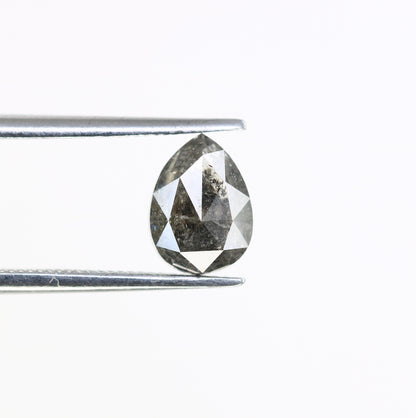 1.51 CT Pear Shape Salt And Pepper 7.70 MM Diamond