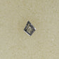 Natural Loose 0.24 CT Kite Shape Salt and Pepper Grey Galaxy Diamond for Gift