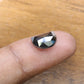 3.07 CT 8.30 MM Salt and Pepper Half Moon Shape Diamond For Engagement Ring | Pendant | Bracelet