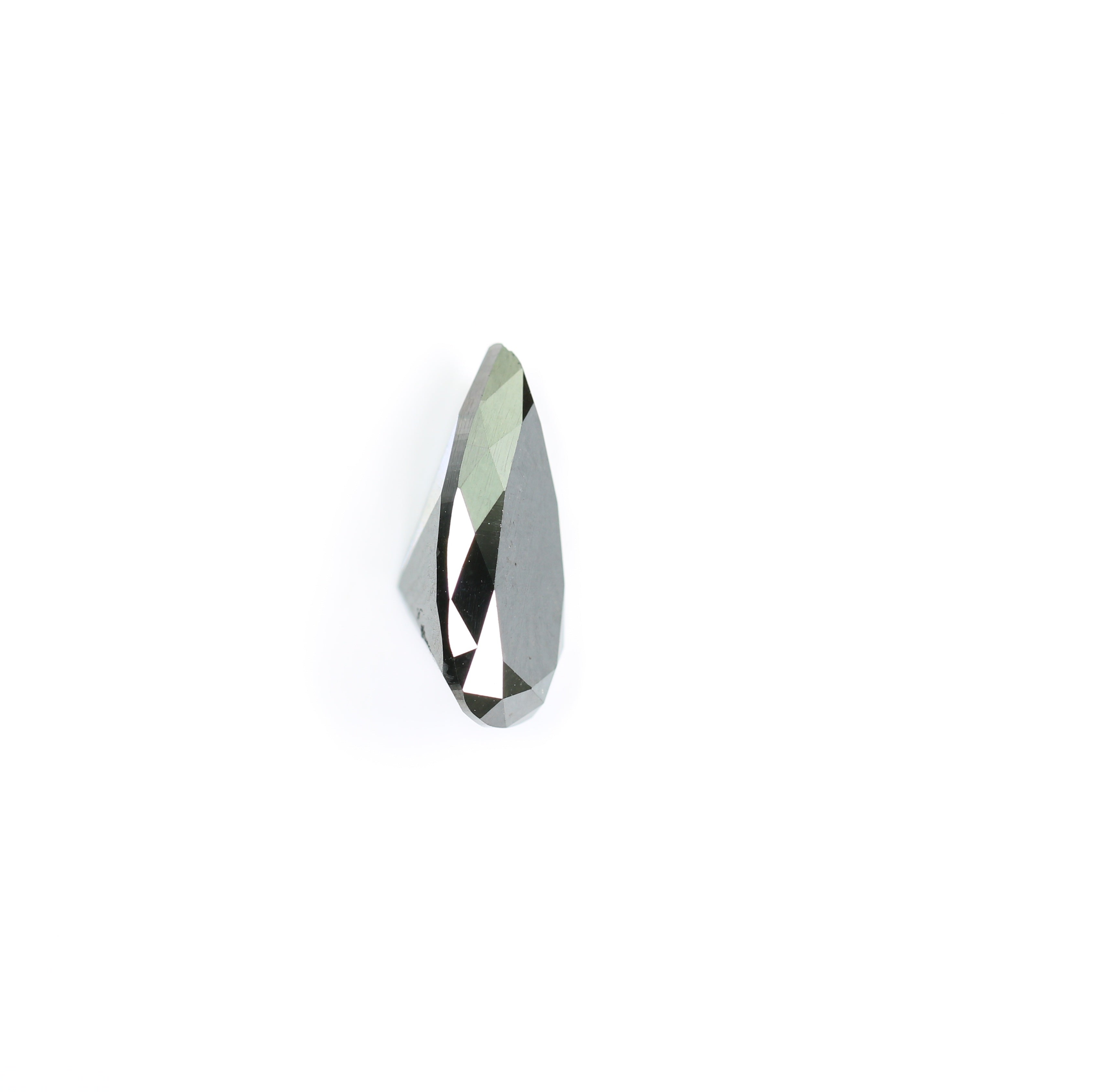 2.82 CT Black Pear Shape Diamond For Wedding Ring