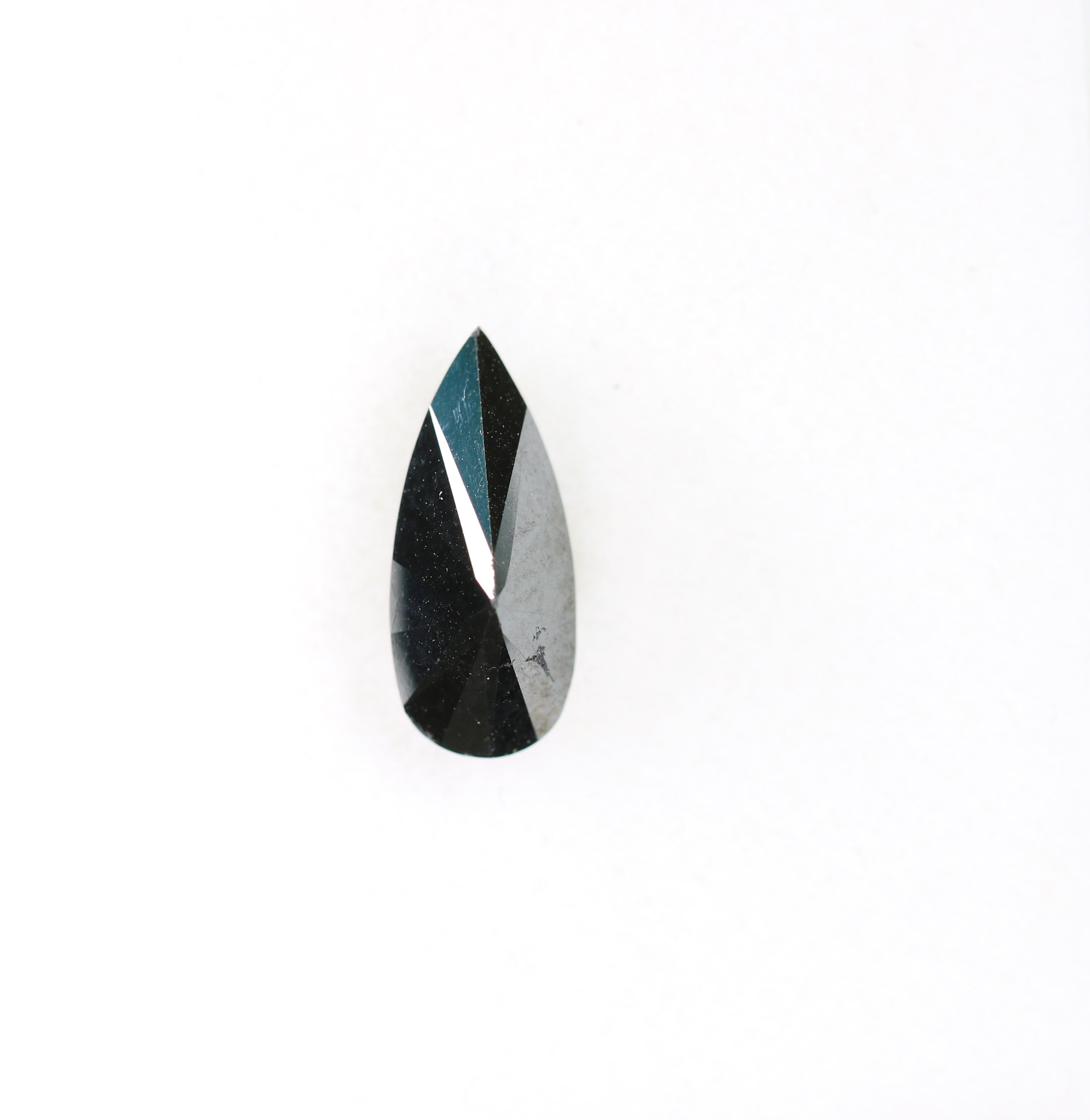 2.82 CT Black Pear Shape Diamond For Wedding Ring
