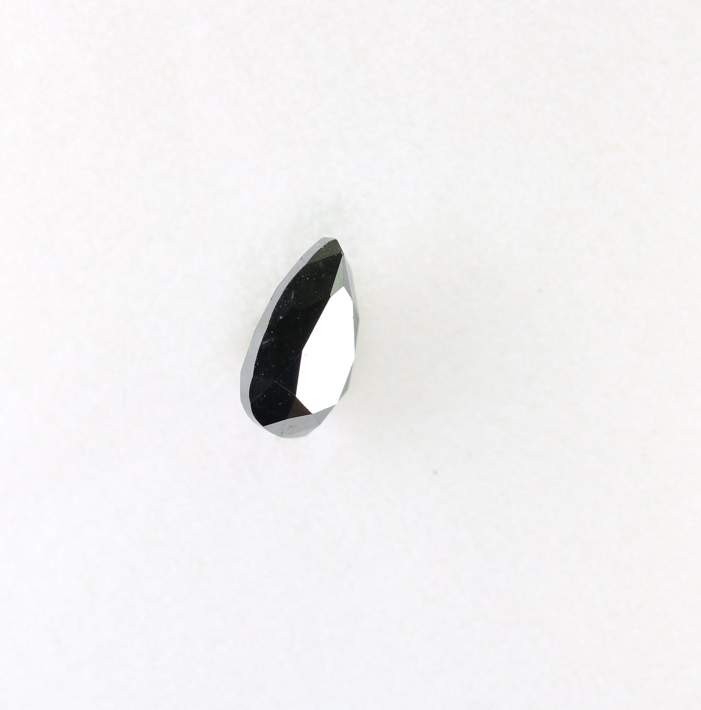 1.18 CT Pear Shape Natural Loose Black Diamond For Wedding Ring