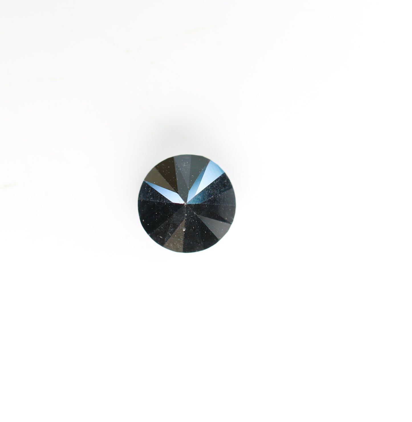 1.40 CT Brilliant Cut Full Black Round Diamond For Engagement Ring