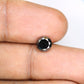 1.40 CT Brilliant Cut Full Black Round Diamond For Engagement Ring