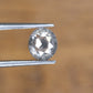 1.00 CT 6.40 MM Salt and Pepper Oval Cut Natural Diamond For Wedding Ring