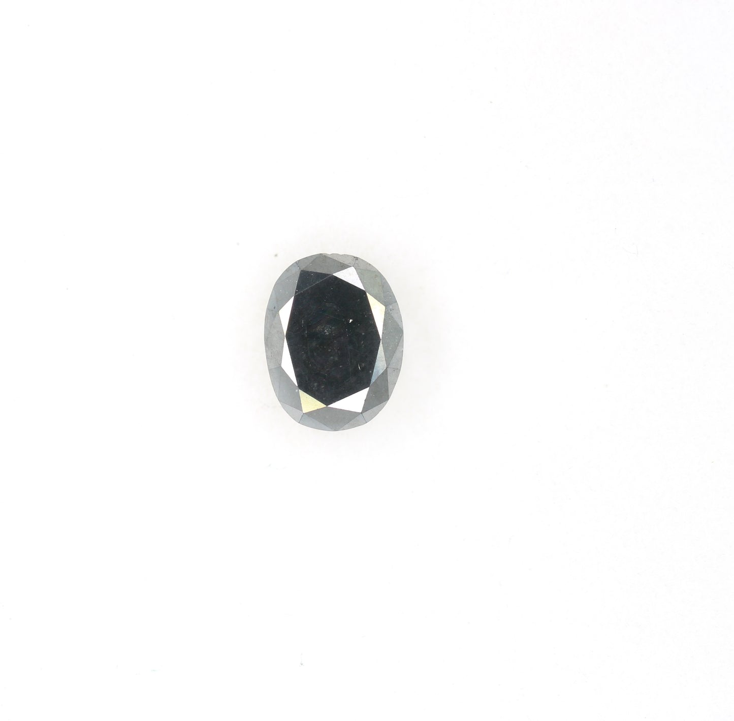 1.03 CT Black Oval Shape Natural Loose Diamond For Making Beautiful Jewelry