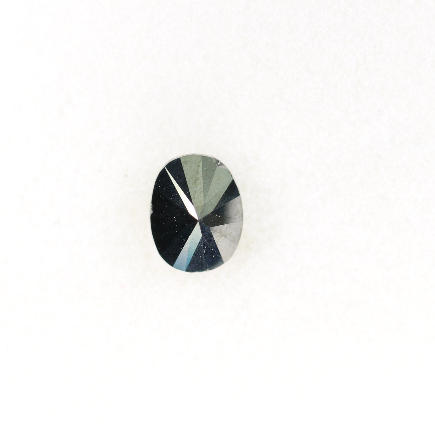 1.03 CT Black Oval Shape Natural Loose Diamond For Making Beautiful Jewelry