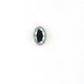 0.63 CT Full Black Oval Shape Natural Loose Diamond For Wedding Ring