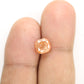 2.85 CT Natural Loose Peach Color Cushion Shape Diamond for Engagement Ring