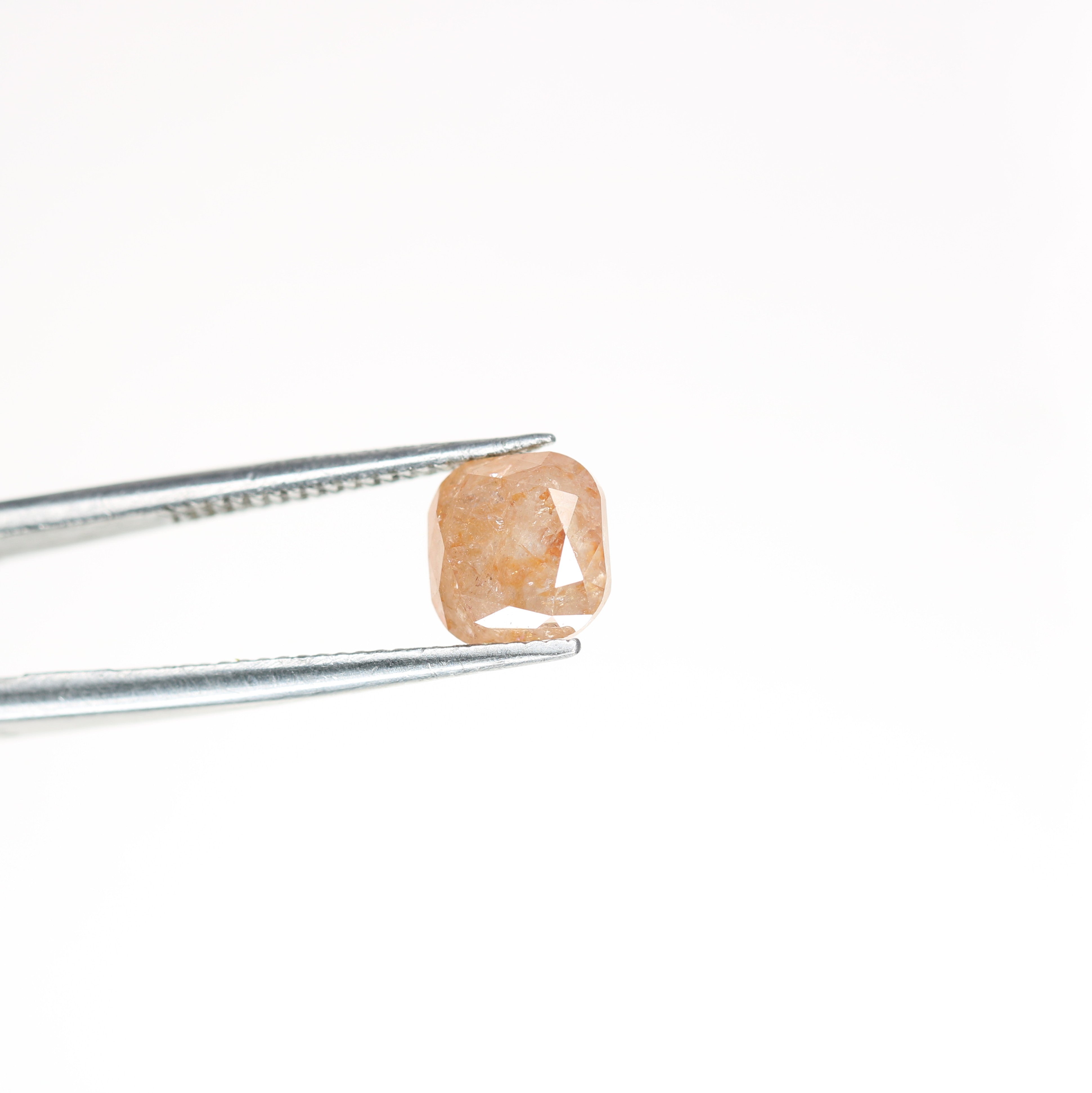 1.84 CT Natural Loose Peach Color Cushion Shape Diamond for Engagement Ring