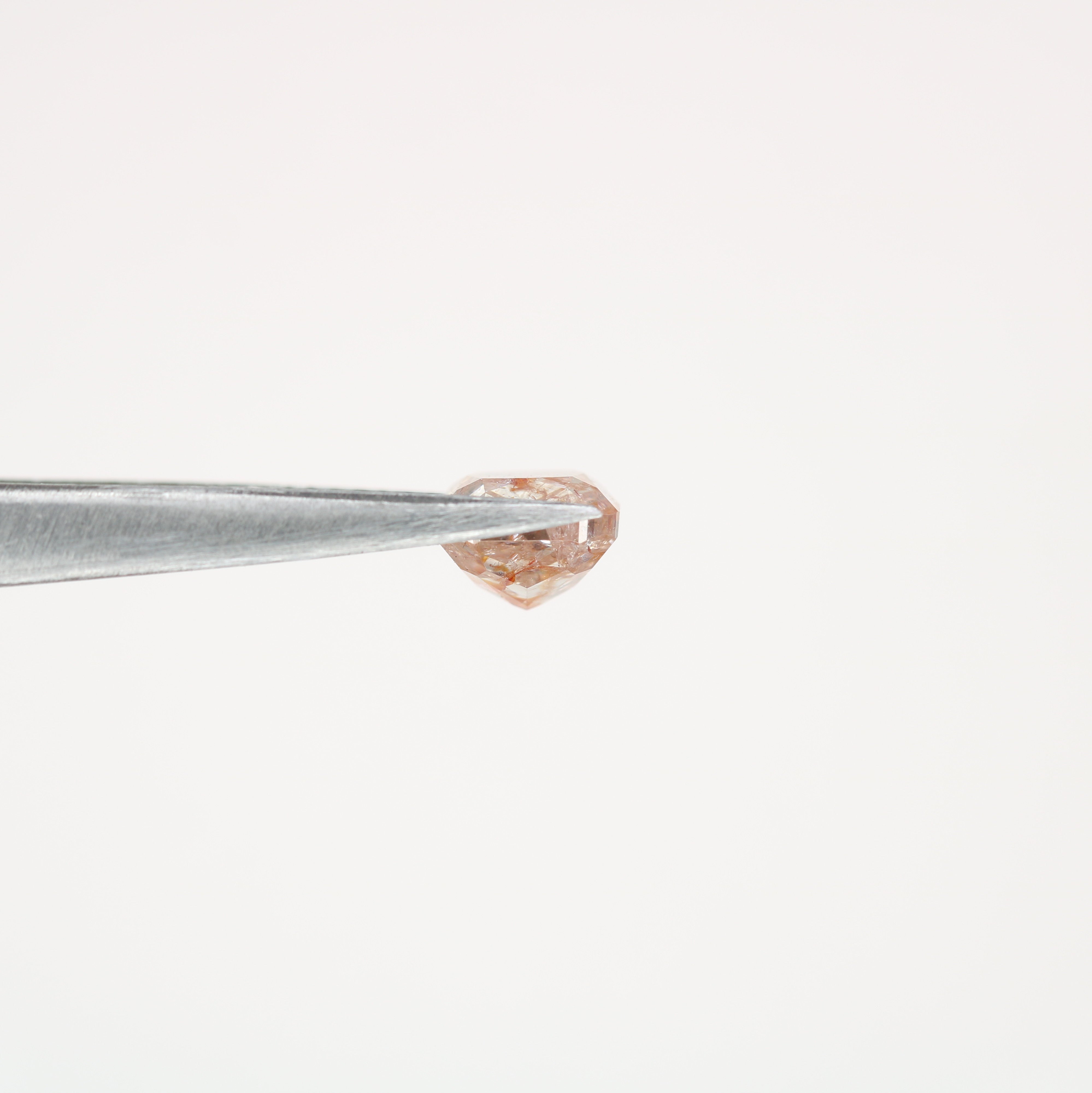 1.69 CT Natural Loose Peach Color Cushion Shape Diamond for Engagement Ring