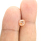 1.43 CT Natural Loose Peach Color Emerald Shape Diamond for Engagement Ring