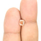1.19 CT Natural Loose Peach Color Emerald Shape Diamond for Engagement Ring