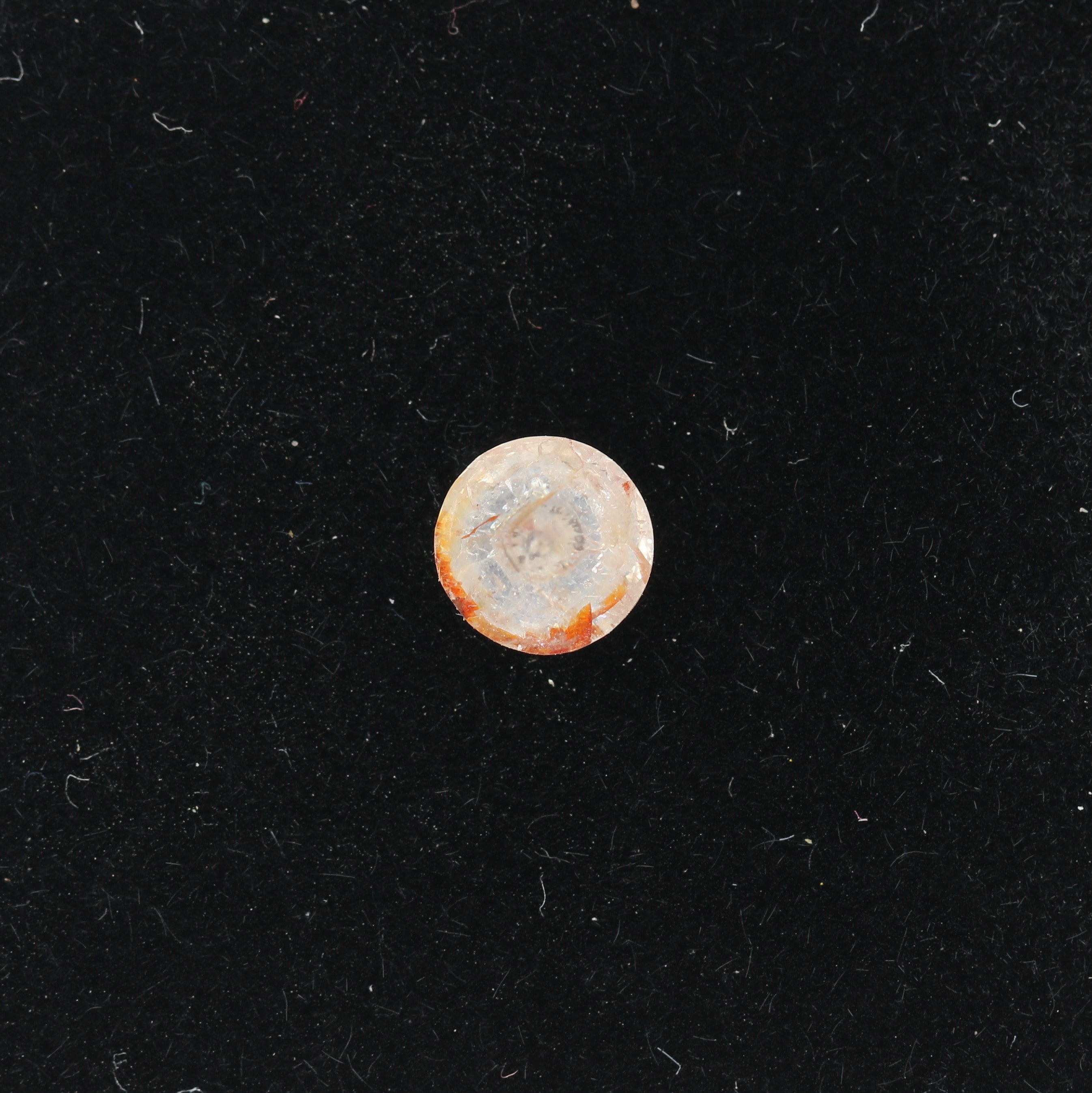 0.84 CT Natural Loose Peach Color Round Brilliant Shape Diamond for Engagement Ring