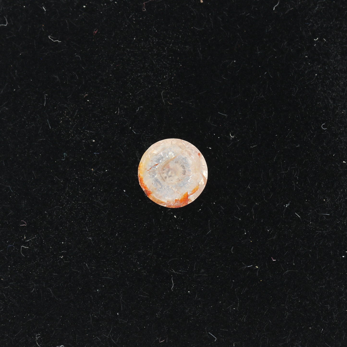0.84 CT Natural Loose Peach Color Round Brilliant Shape Diamond for Engagement Ring