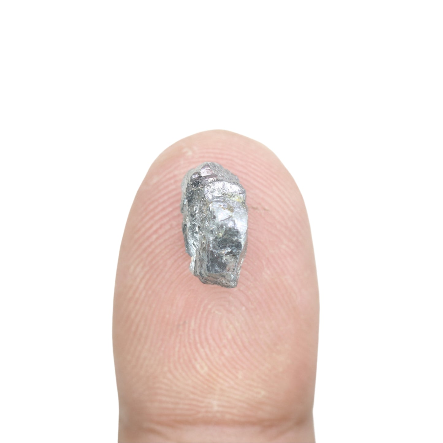 2.83 CT Fancy Salt And Pepper Grey Rough Uncut Diamond For Engagement Ring