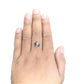 5.44 CT Salt And Pepper Grey Rough Uncut Diamond For Proposal Ring | Diamond Pendant