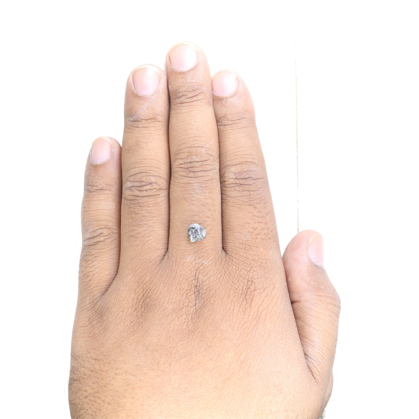 1.90 CT Salt And Pepper Rough Uncut Diamond For Engagement Ring | Proposal Ring