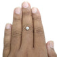 0.99 CT Rough Uncut Snow White Diamond For Halo Set Ring | Engagement Ring | Gift For Girl Friend