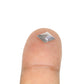 0.73 CT Kite Shape Salt And Pepper Rustic Diamond For Engagement Ring | Gift For Her | Anniversary Gift