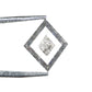 0.73 CT Kite Shape Salt And Pepper Rustic Diamond For Engagement Ring | Gift For Her | Anniversary Gift
