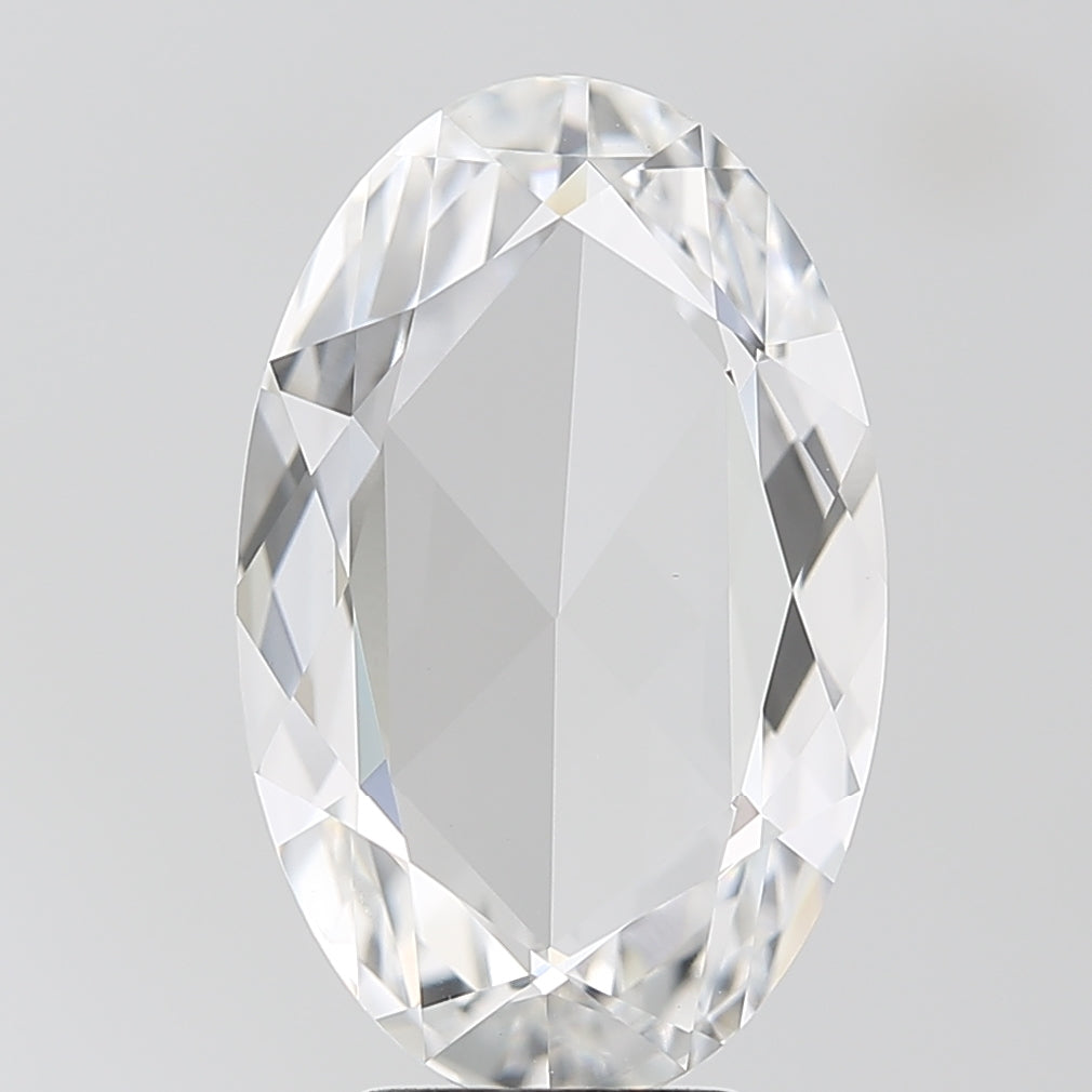 3.17 CT D Color VVS2 Clarity Oval Rose Cut Lab Created Diamond For Best Diamond Gift