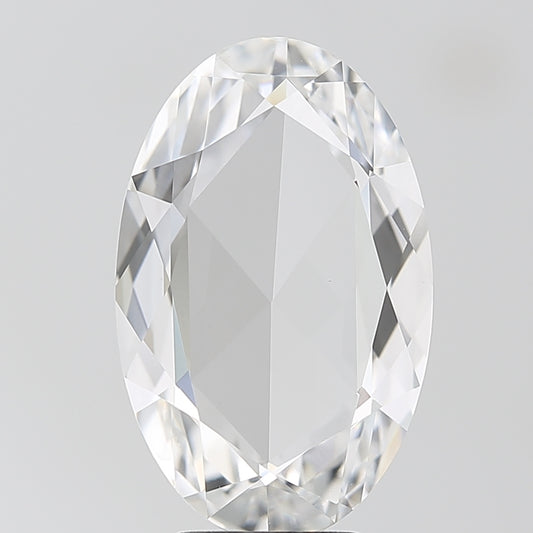 3.17 CT D Color VVS2 Clarity Oval Rose Cut Lab Created Diamond For Best Diamond Gift