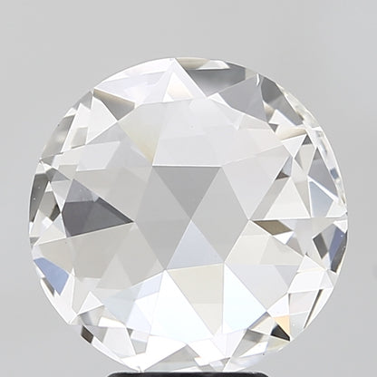 3.12 CT Round Rose Cut Lab Grown Diamond For Pendant | Custom Jewelry