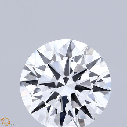 3 CT VVS2 Clarity, F Color Round CVD Diamond | IGI Certified