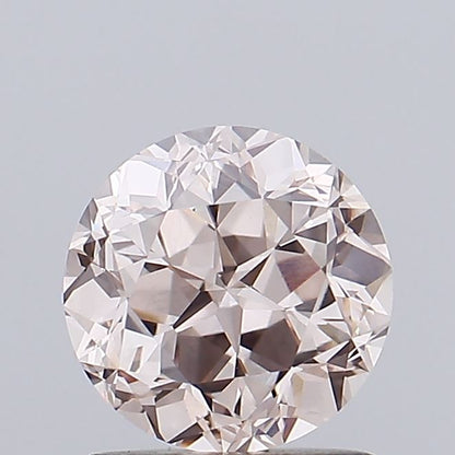 Fancy Light Pink-VVS2 Round Lab Grown (CVD) Diamond | IGI Certified