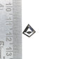 0.96 CT Fancy Salt And Pepper Kite Shape Diamond For Wedding Ring