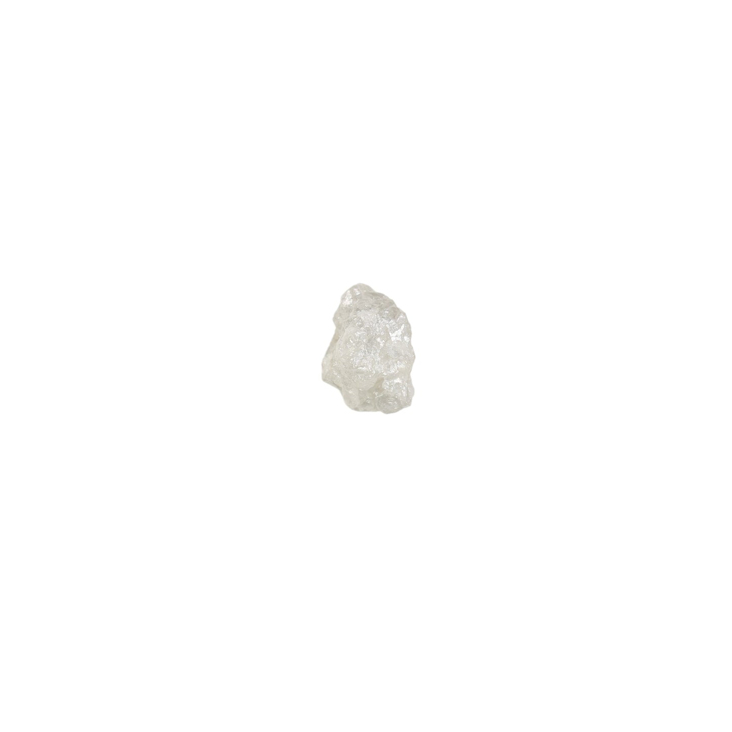 2.01 CT Snow White Rough Uncut Diamond For Engagement Ring | Anniversary Gift | Birthday Gift