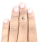 0.67 CT Fancy Kite Shape Salt And Pepper Diamond For Engagement Ring | Wedding Ring
