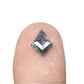 1.32 CT Kite Shape Fancy Salt And Pepper Diamond For Engagement Ring | Gift For Girl Friend | Customized Ring Making
