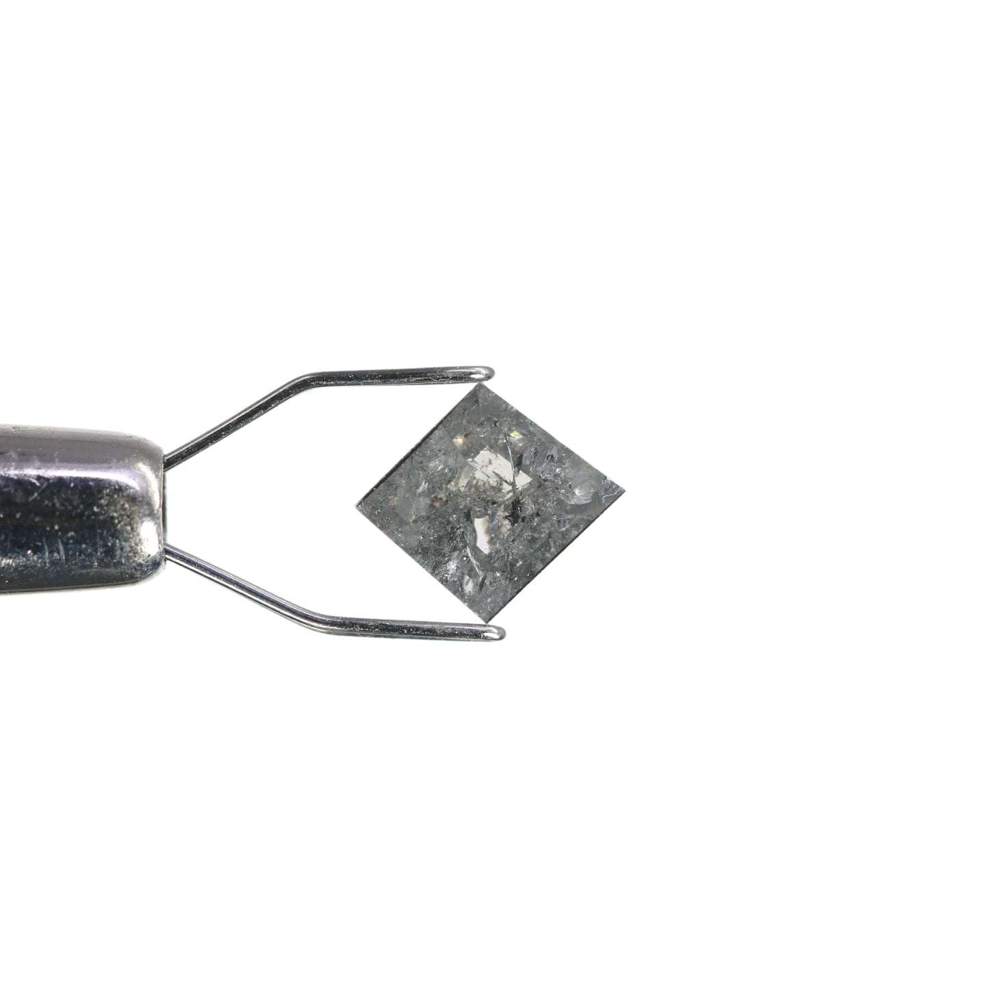 0.86 CT Salt And Pepper Kite Shape Diamond For Engagement Ring | Gift For Wife | Gift For Girl Friend