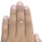 0.96 CT Rough Uncut Snow White Diamond For Wedding Ring | Engagement Ring