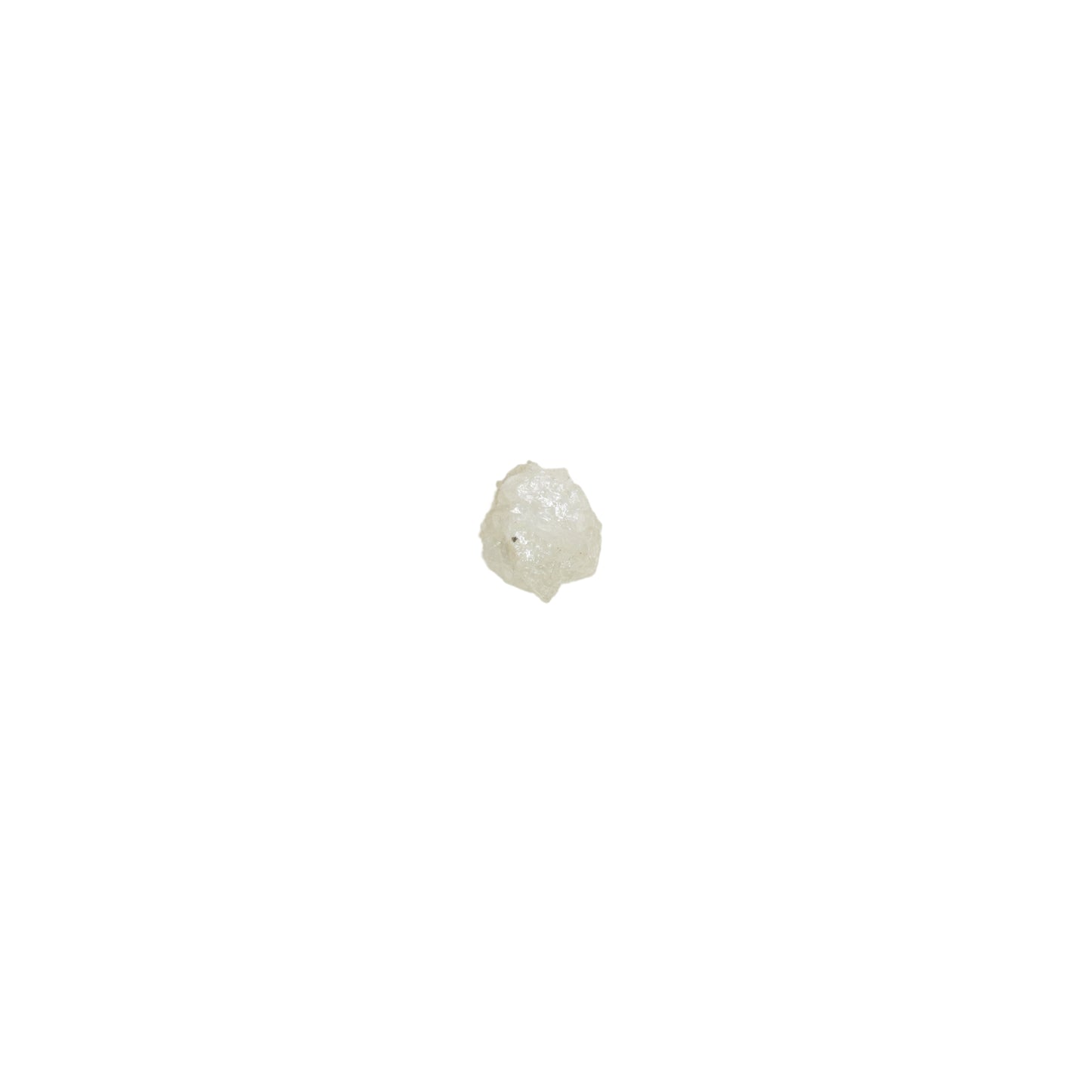 0.91 CT Snow White Rough Uncut Diamond For Engagement Ring