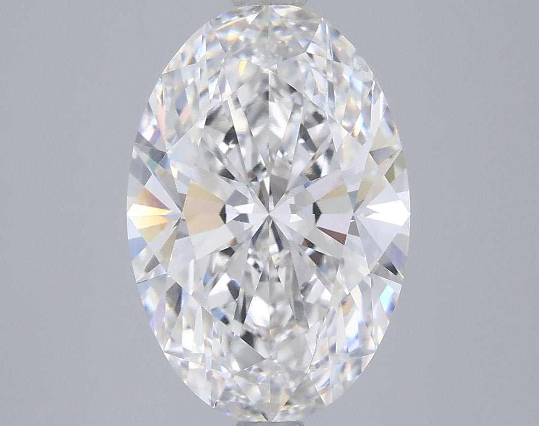 3 CT Oval Shape Best Lab Grown Diamond For Engagement Ring |