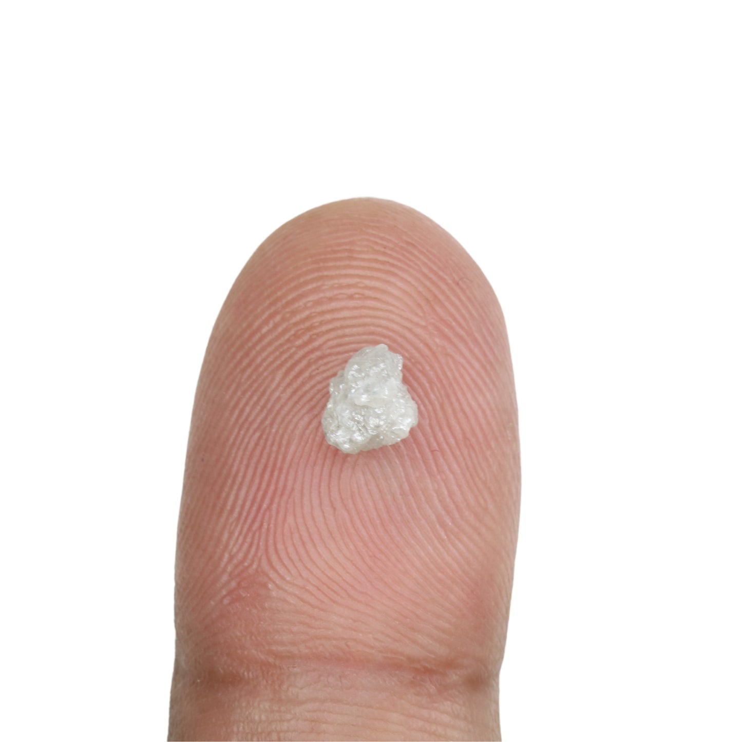 0.76 CT Snow White Rough Uncut Diamond For Wedding Jewelry | Gift For Girl Friend | Gift For Sister - JayKrishna Diamond