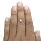 0.89 CT Snow White Rough Uncut Diamond For Proposal Ring | Engagement Ring  | Wedding Ring